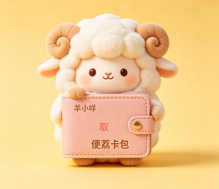 羊小咩便荔卡包怎么用-取现小能手